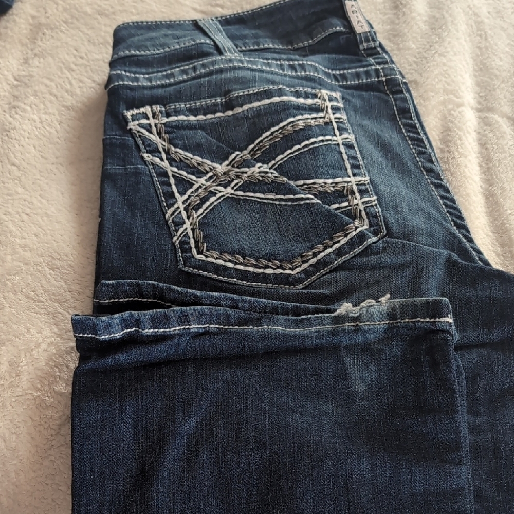 Ariat Women's Dark Blue Straight Leg Jeans